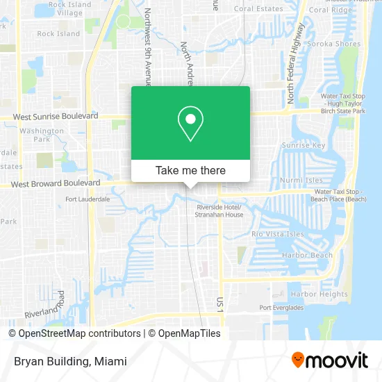 Bryan Building map