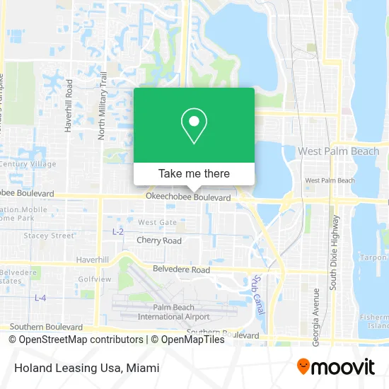Holand Leasing Usa map