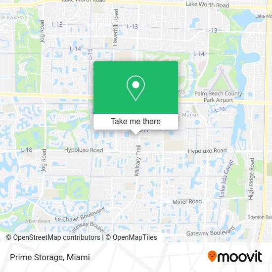 Prime Storage map