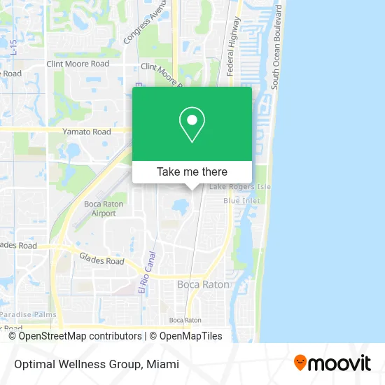 Optimal Wellness Group map