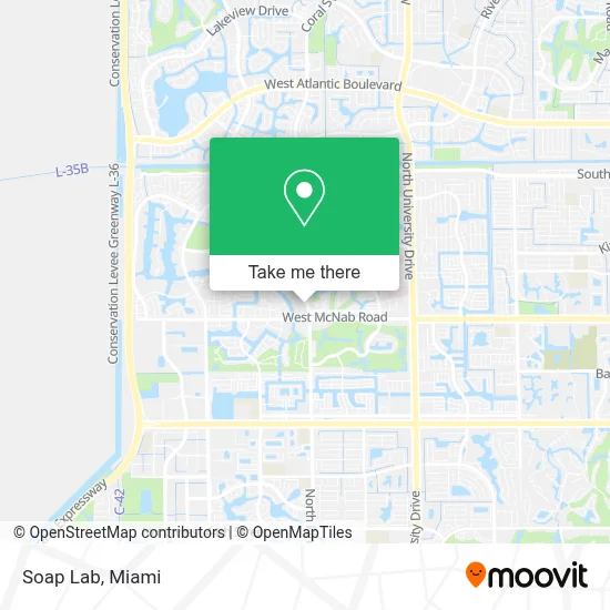 Soap Lab map