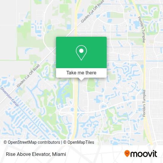 Rise Above Elevator map