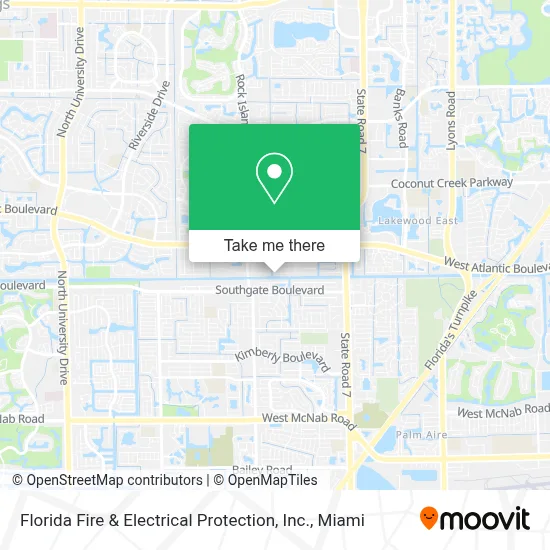 Florida Fire & Electrical Protection, Inc. map