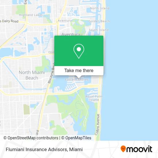 Flumiani Insurance Advisors map