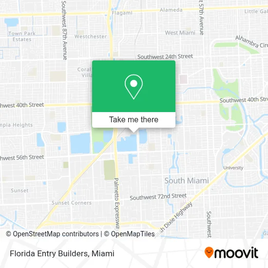 Florida Entry Builders map