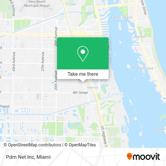 Pdm Net Inc map