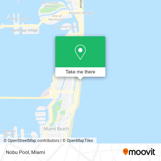 Nobu Pool map