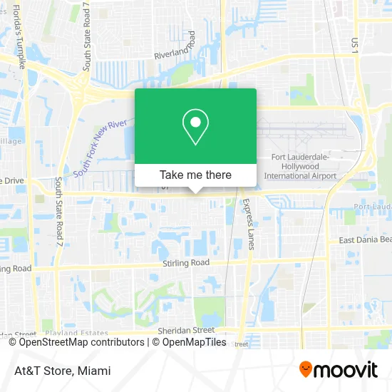 At&T Store map