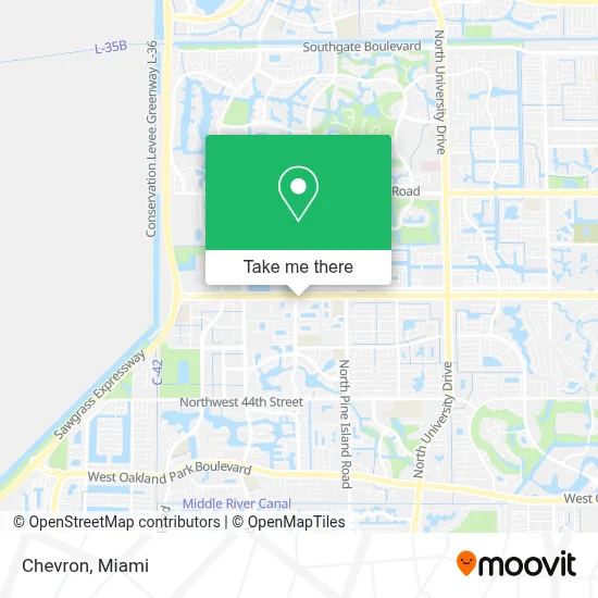Chevron map