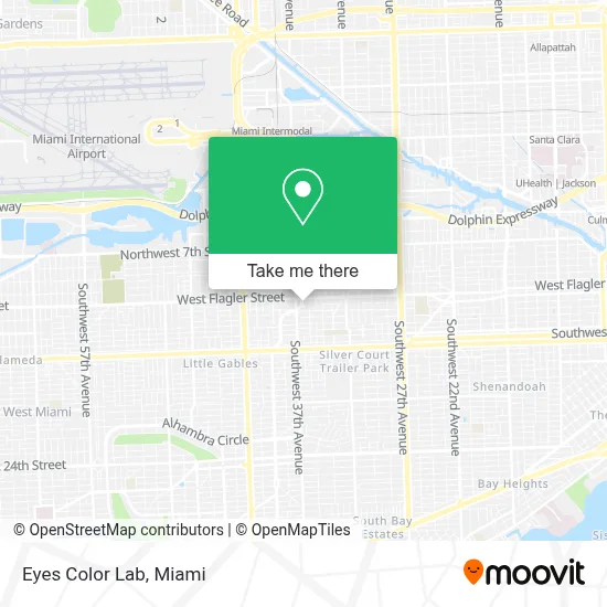 Eyes Color Lab map