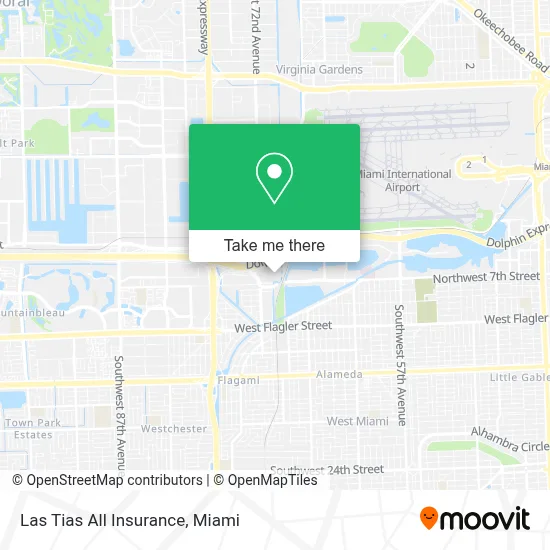 Las Tias All Insurance map