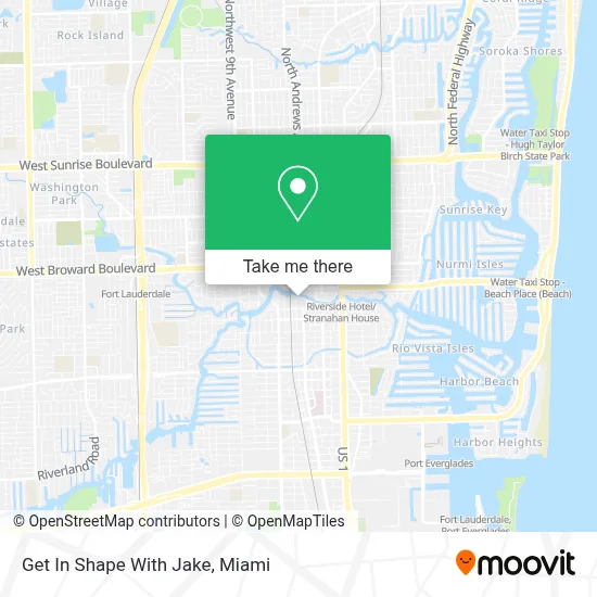 Get In Shape With Jake map