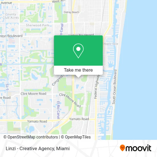 Linzi - Creative Agency map