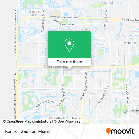 Kentrell Gaulden map