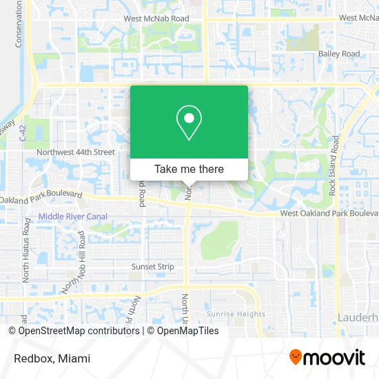 Redbox map