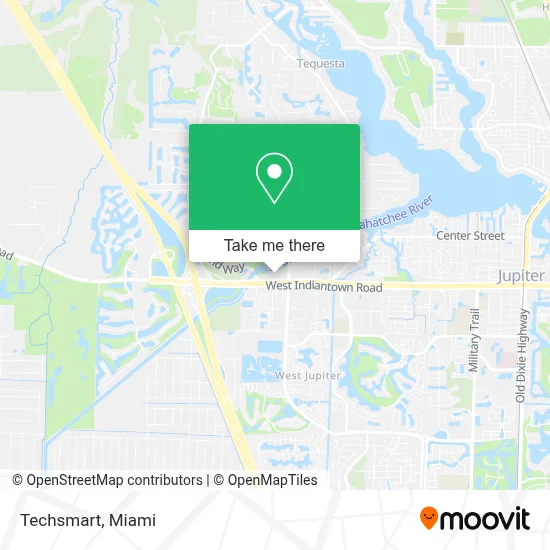 Techsmart map