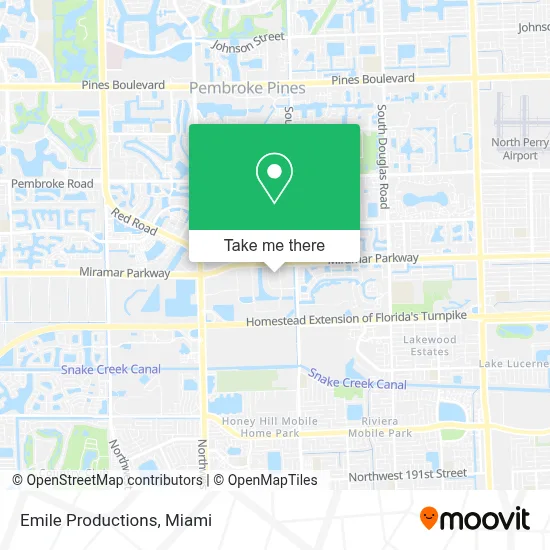 Emile Productions map