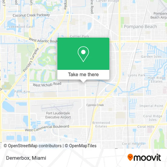 Demerbox map