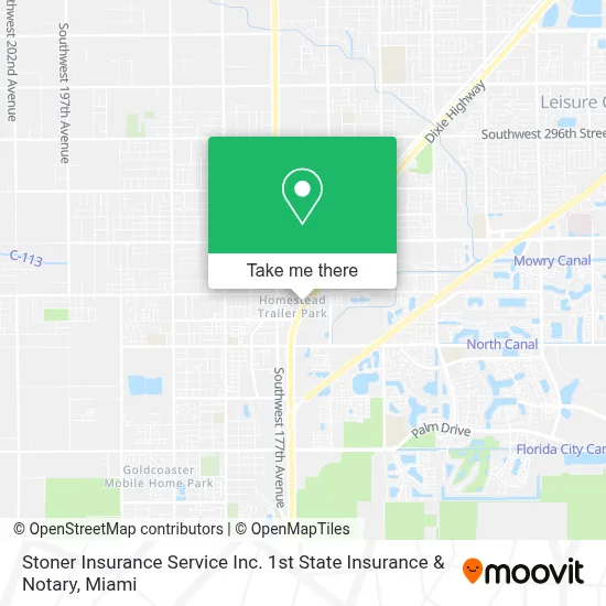 Stoner Insurance Service Inc. 1st State Insurance & Notary map