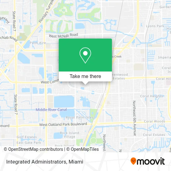Integrated Administrators map