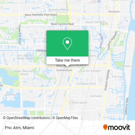 Pnc Atm map