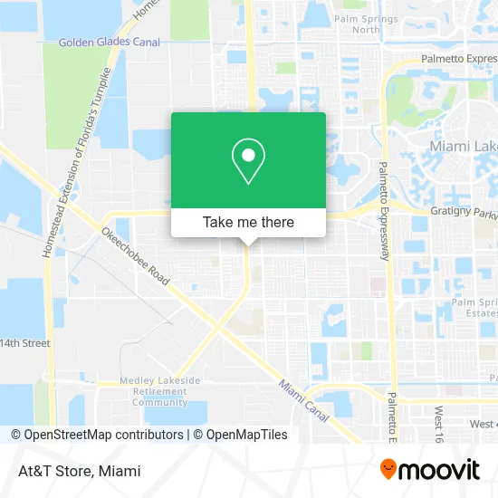 At&T Store map