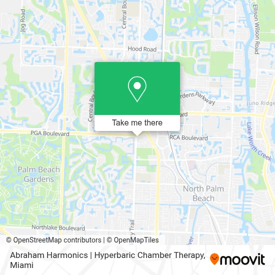 Abraham Harmonics | Hyperbaric Chamber Therapy map