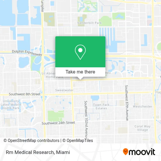 Rm Medical Research map
