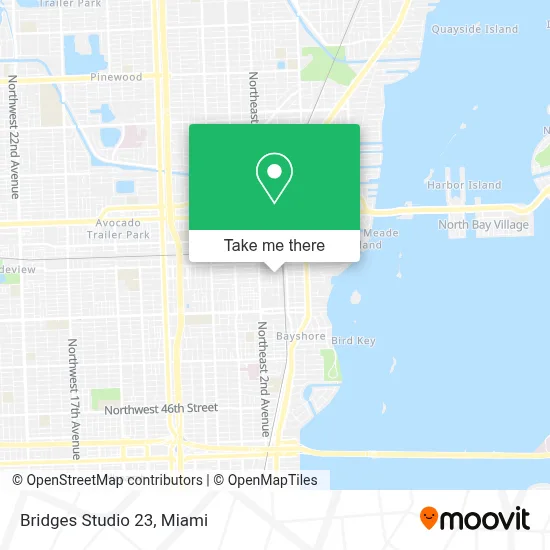 Bridges Studio 23 map