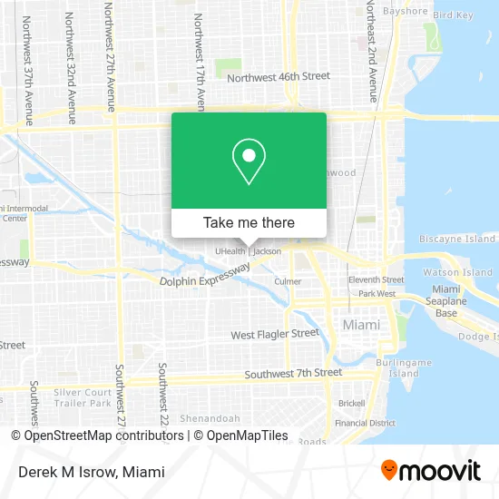 Derek M Isrow map