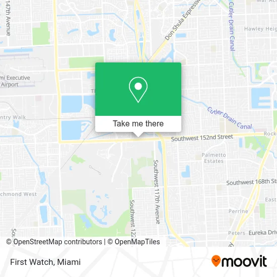 First Watch map