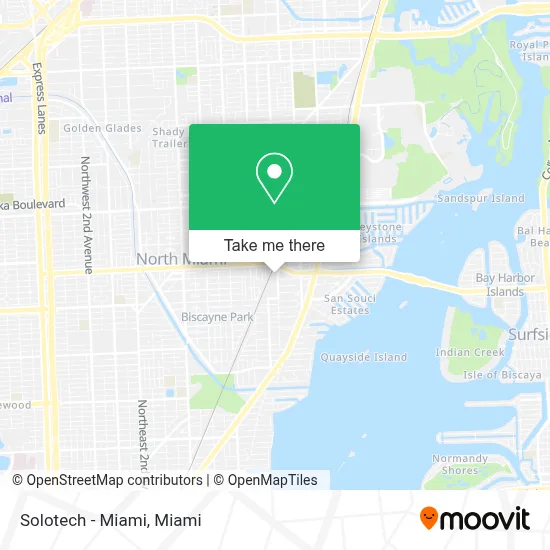 Solotech - Miami map