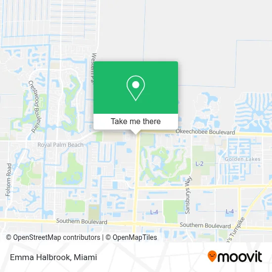 Emma Halbrook map