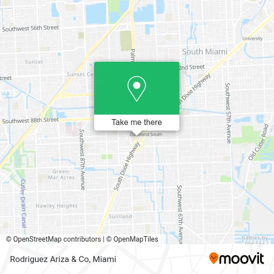 Rodriguez Ariza & Co map