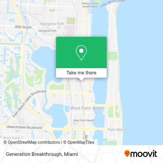 Generation Breakthrough map