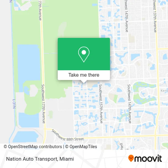 Nation Auto Transport map