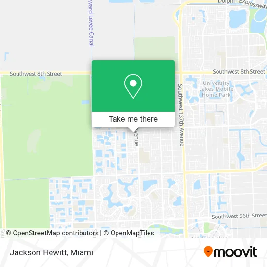 Jackson Hewitt map