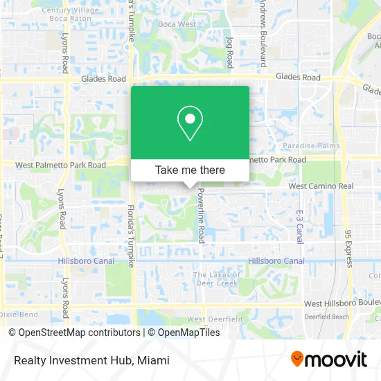 Realty Investment Hub map