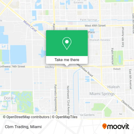 Cbm Trading map