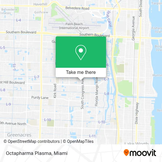 Octapharma Plasma map