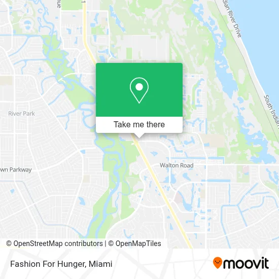 Fashion For Hunger map