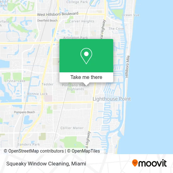 Squeaky Window Cleaning map
