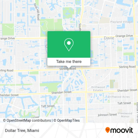 Dollar Tree map