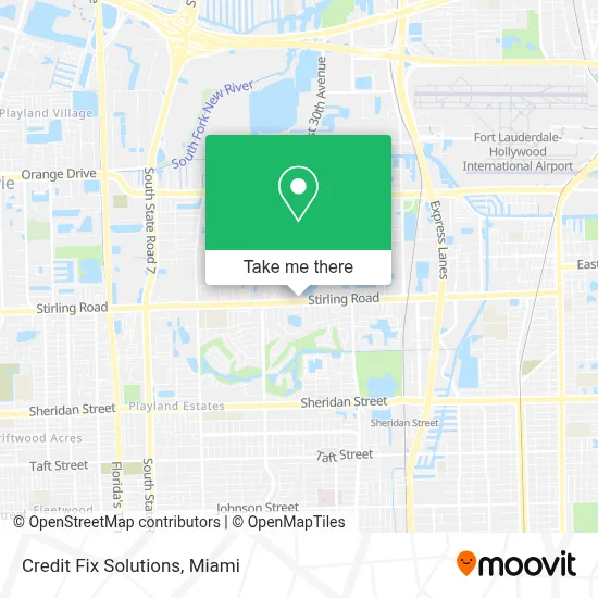Credit Fix Solutions map