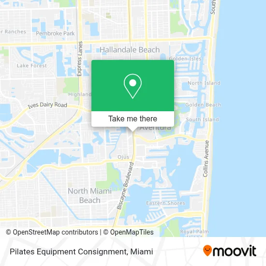 Pilates Equipment Consignment map