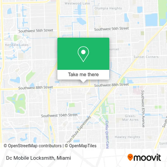 Dc Mobile Locksmith map