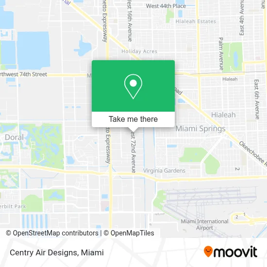 Centry Air Designs map