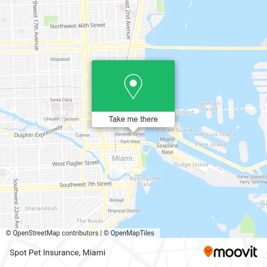 Spot Pet Insurance map