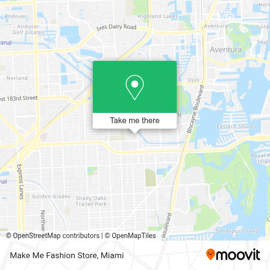 Make Me Fashion Store map