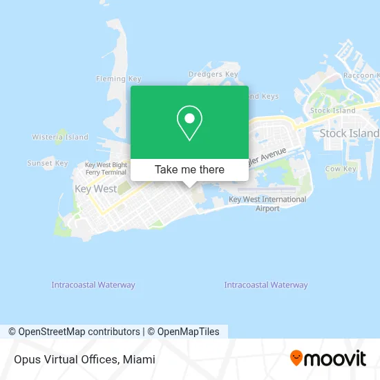 Opus Virtual Offices map